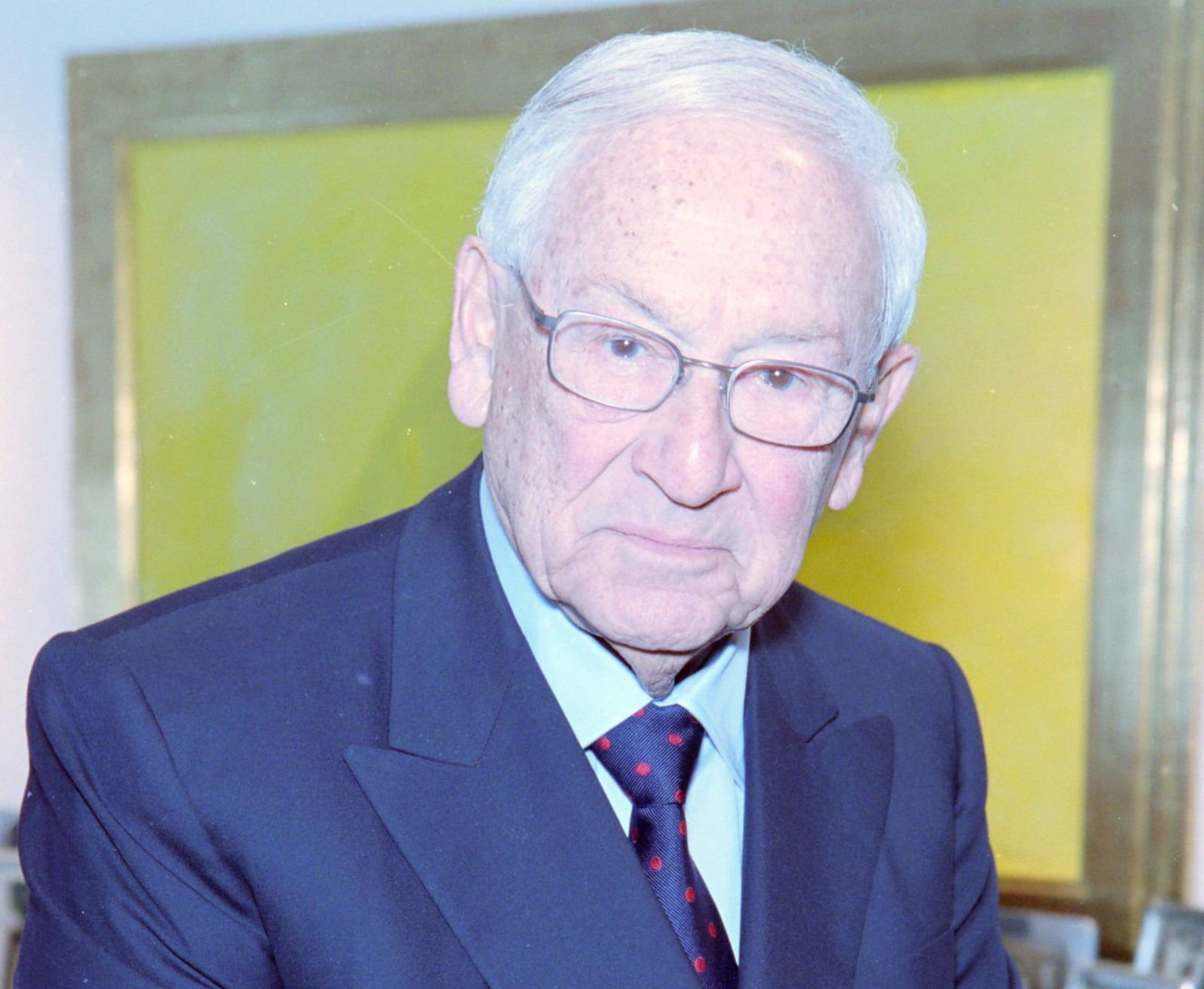 Herbert Gallen /1915–2007/, founder of Ellen Tracy, pictured in his later years